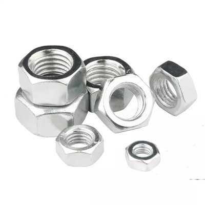 DIN934 SS304 316の産業鋼管の付属品はSSの六角形のナットに電流を通した