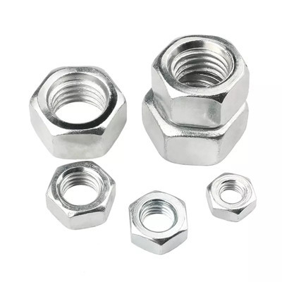 DIN934 SS304 316の産業鋼管の付属品はSSの六角形のナットに電流を通した