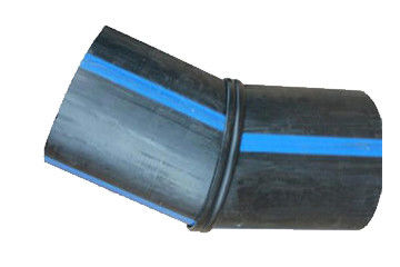 重量の鋼管の完全な共同溶接のバットHDPE 45度の肘