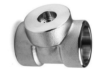 ASME B16.11 6000LBのステンレス鋼SSのソケットの溶接ティー