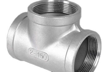 水によって通されるティー316のステンレス鋼の管付属品