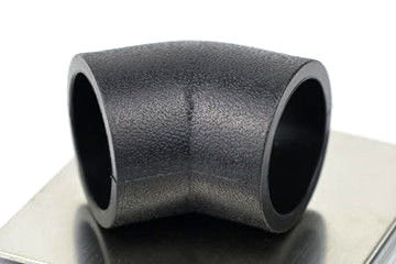 壊れ目水45 °のバット肘のHDPEの管付属品の延長