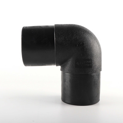 DIN 200mmのPEの管付属品90度のHDPEの肘