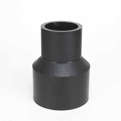 DN110*90 PE 100のHDPEの管の減力剤の付属品のバット溶接